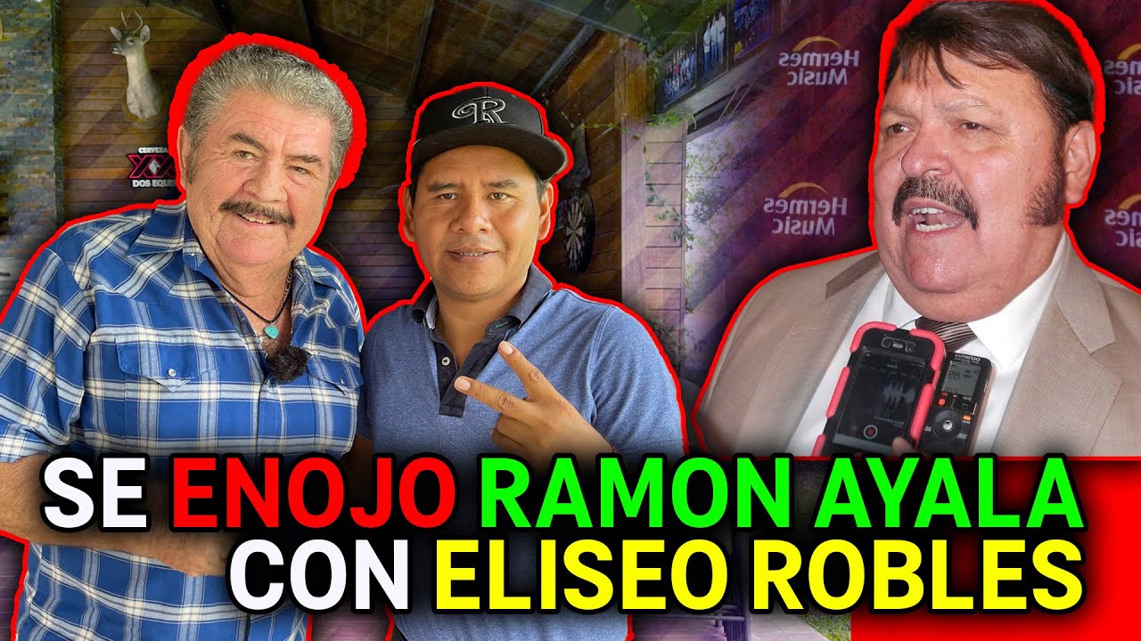 Se enojó Ramón Ayala con Elíseo Robles🔥