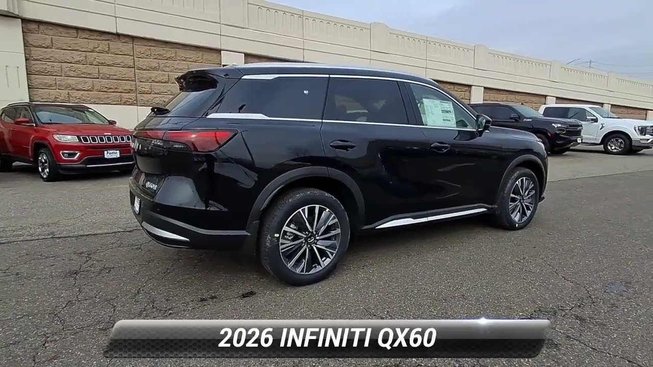 New 2026 INFINITI QX60 LUXE AWD, Clifton, NJ 26QX140