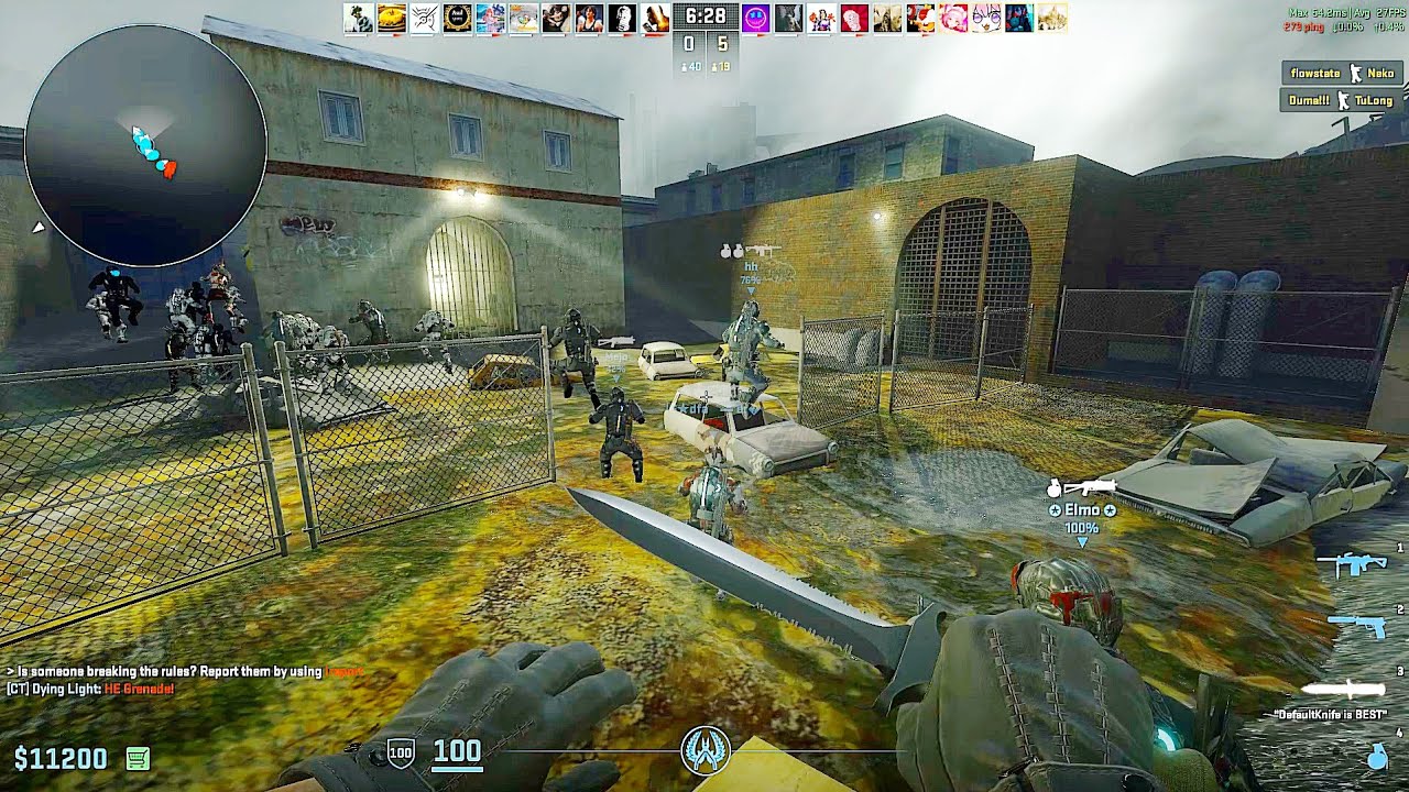 CS2: Zombie Escape Mod | Map: Sewer Escape | on GFL Clan