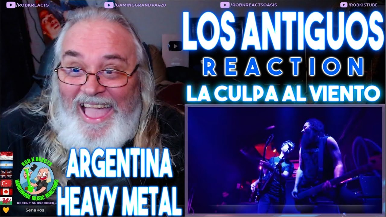 Los Antiguos Reaction - La Culpa Al Viento - First Time Hearing - Requested