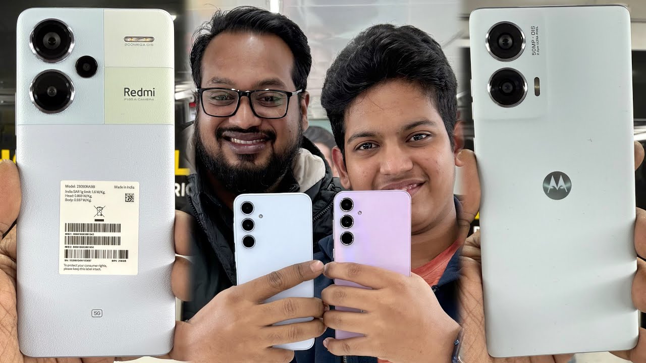 আব্বুর জন্য নতুন একটা ফোন কিনলাম 🤍 Samsung vs Motorola vs Redmi vs Honor