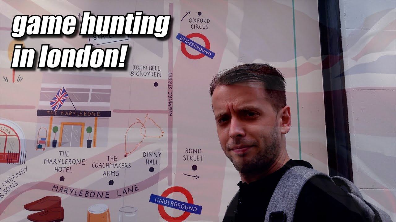 I Went Game Hunting in LONDON!