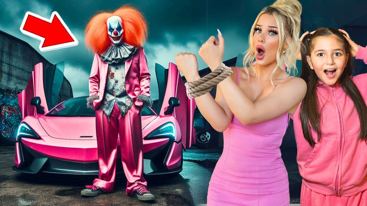 KLEINES MÄDCHEN trifft HORROR CLOWN 😳