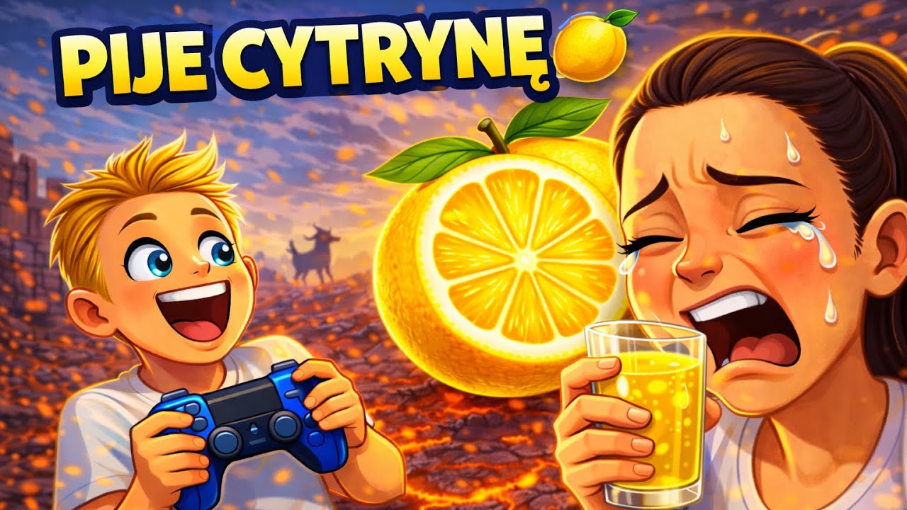 👉 PRZEGRANY PIJE CYTRYNĘ 🍋😱 | PODŁOGA TO LAWA w GOAT SIMULATOR 3