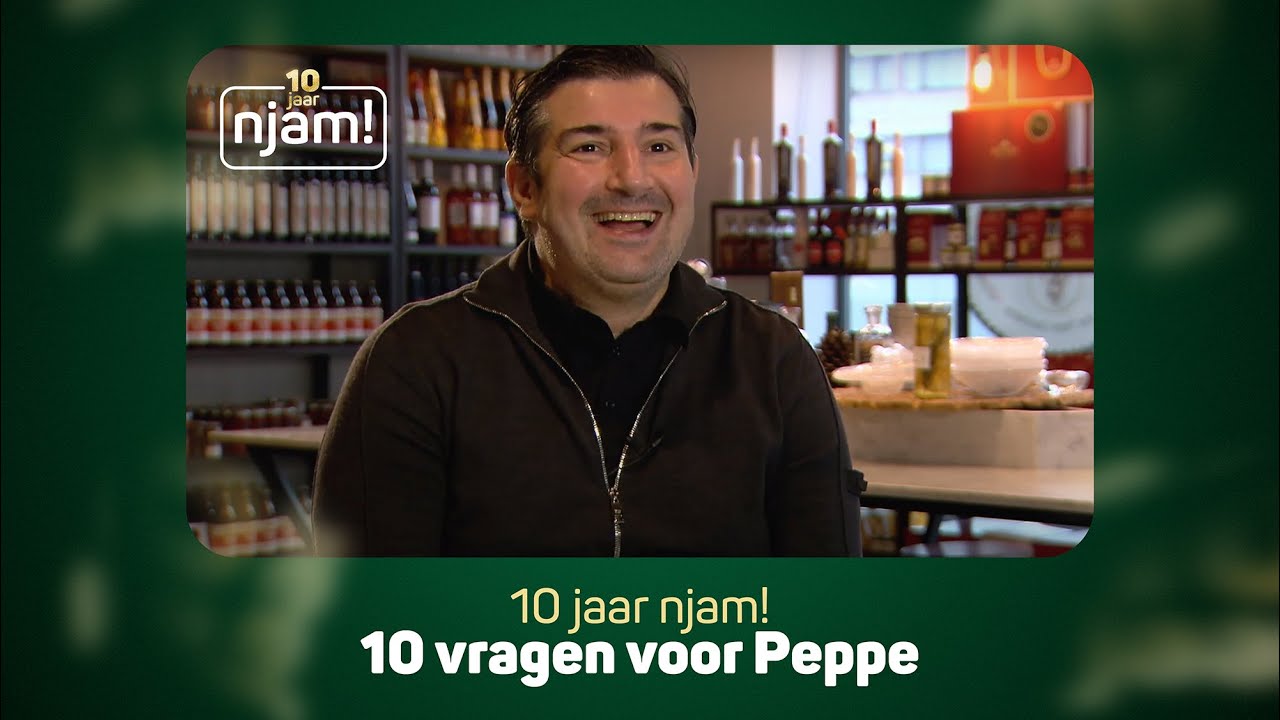 10 jaar njam, 10 vragen voor Peppe Giacomazza