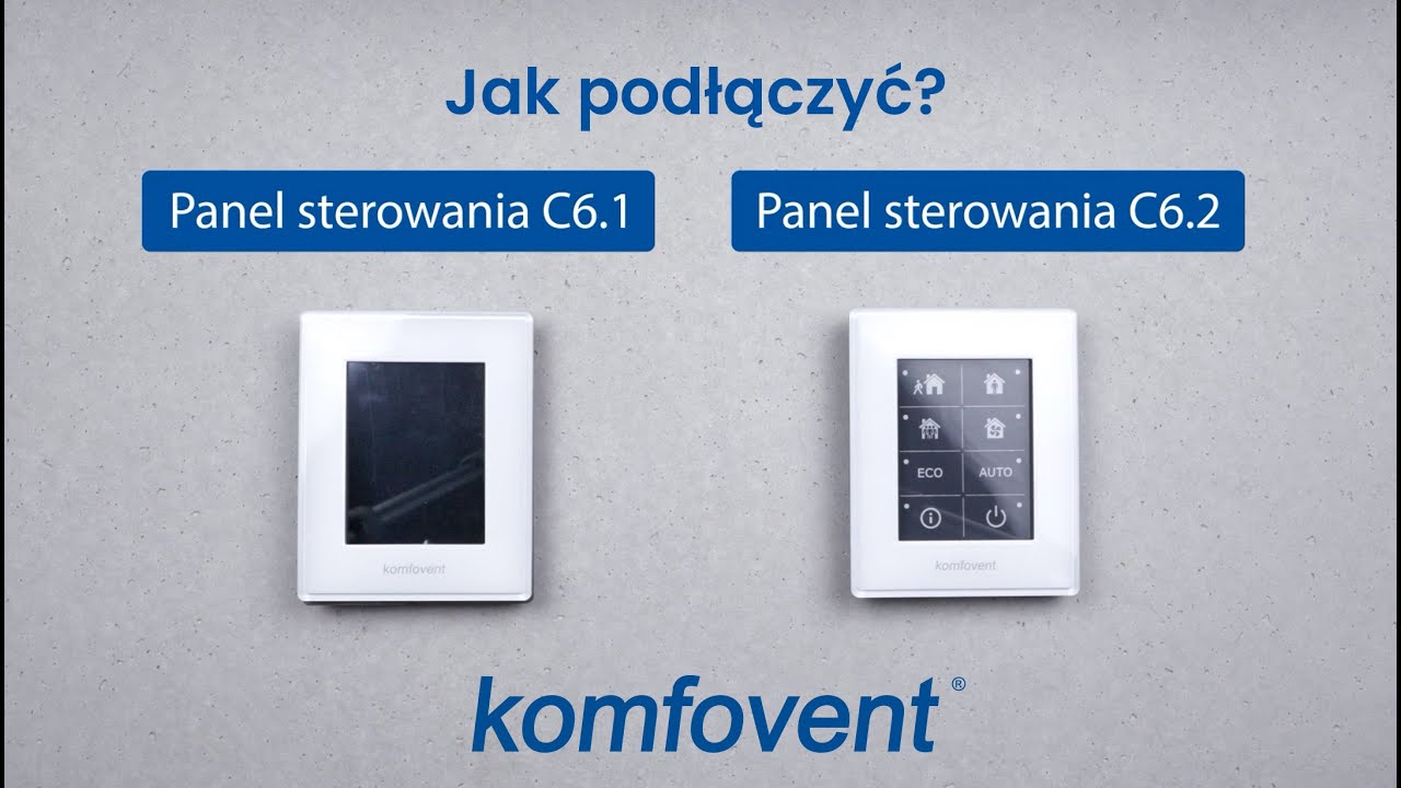 Jak podłączyć panel sterowania C6.1 oraz C6.2?