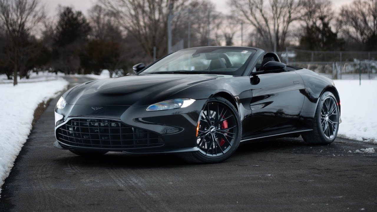 NEW!! 2021 Aston Martin Vantage Roadster Walk Around 4K