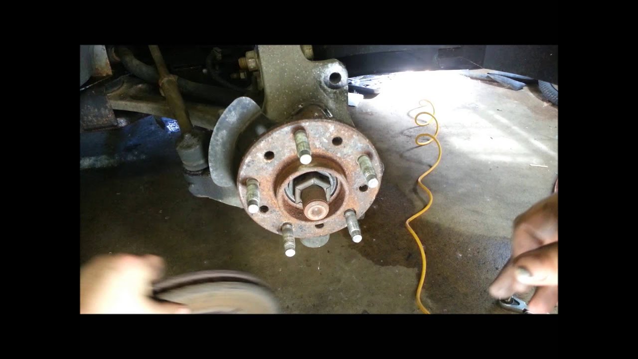 how to replace front disc brakes- JoeTheAutoGuy