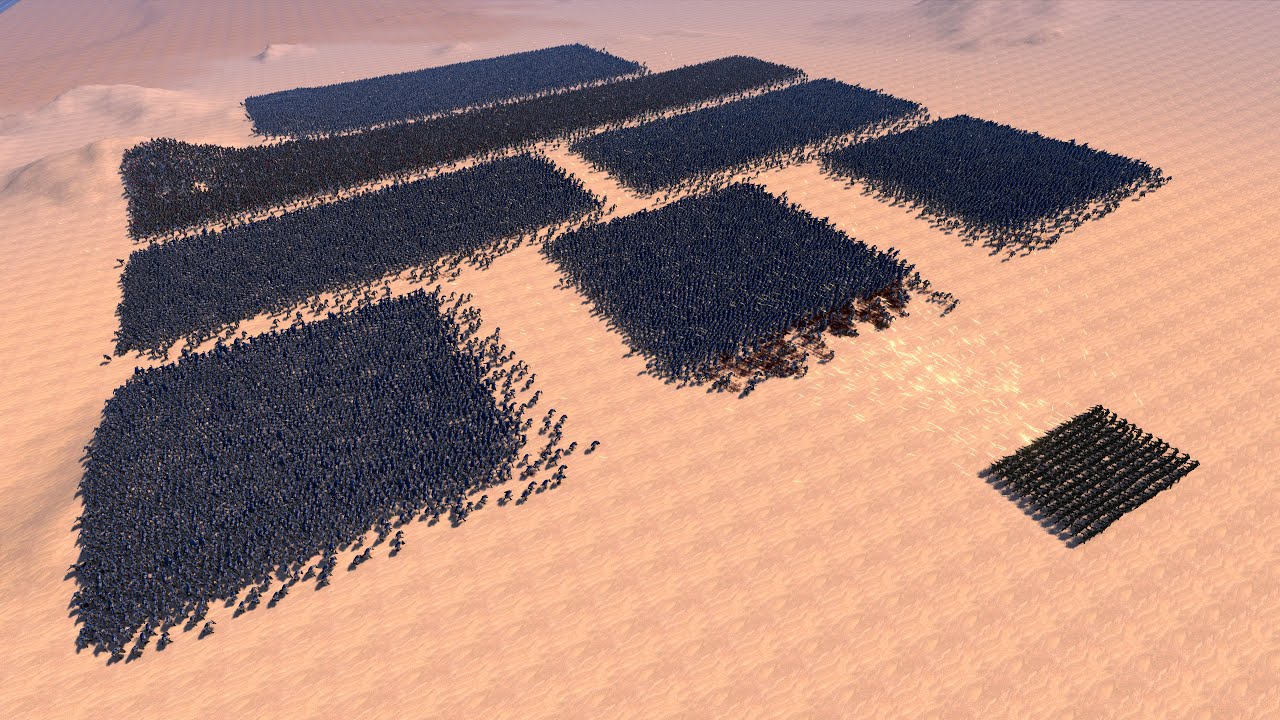 300 MODERN SOLDIERS vs 50.000 MEDIEVAL ARMY - Ultimate Epic Battle Simulator