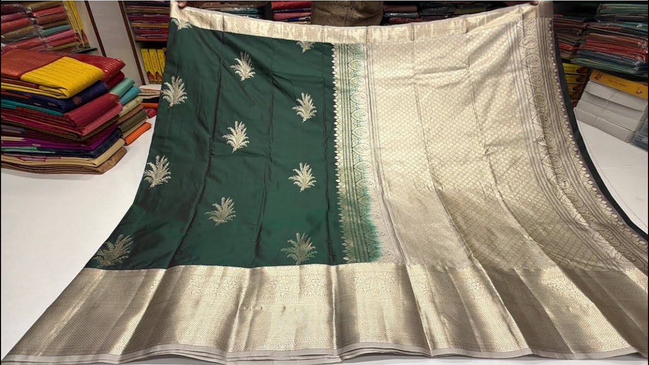 Chickpet Bangalore wholesale Silk sarees||Single saree courier available