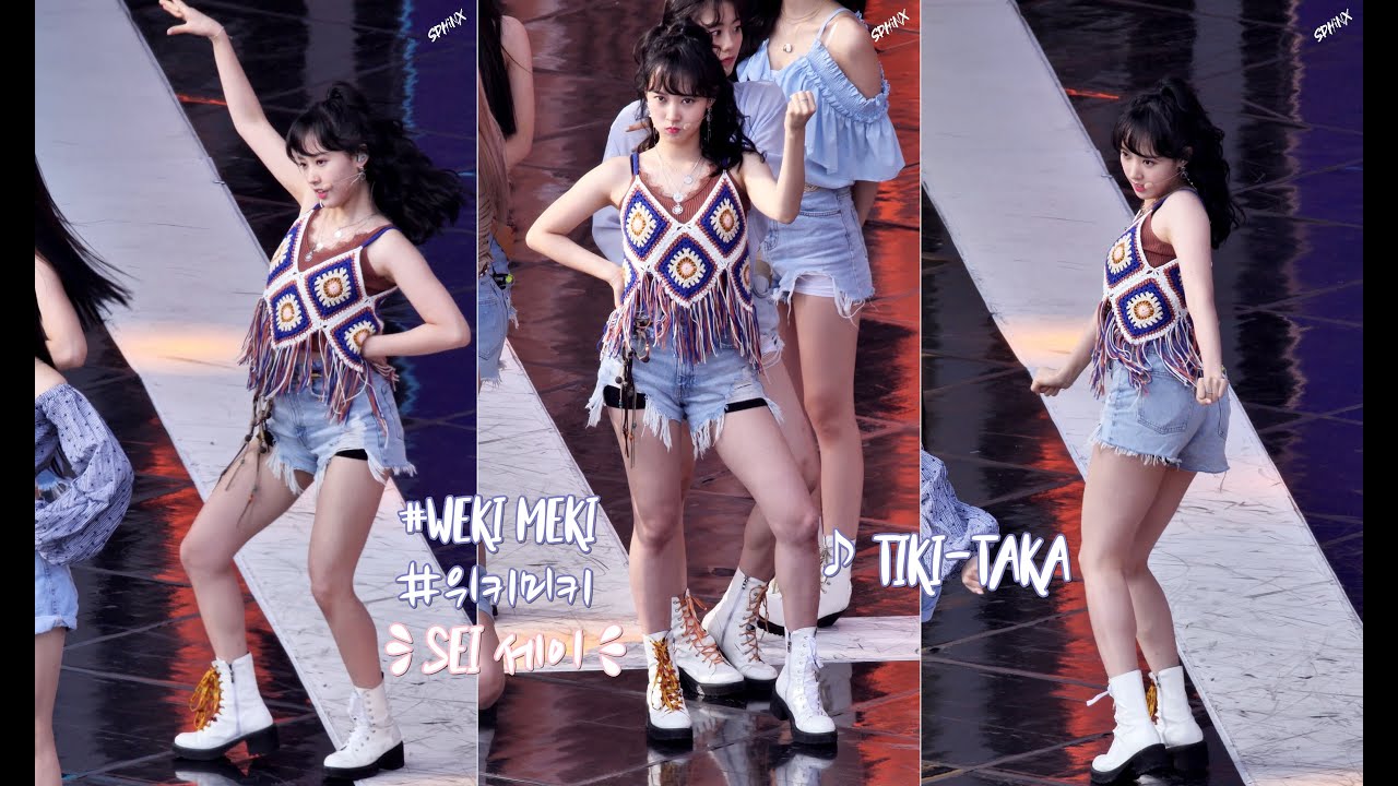 191006 Weki Meki Sei - Tiki-Taka Rehearsal (위키미키 세이 99% @SMUF) fancam by SPHiNX