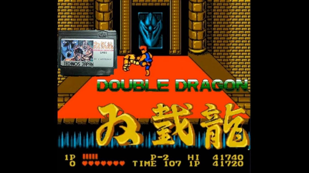 FC   DOUBLE DRAGON    任天堂  雙截龍  通關