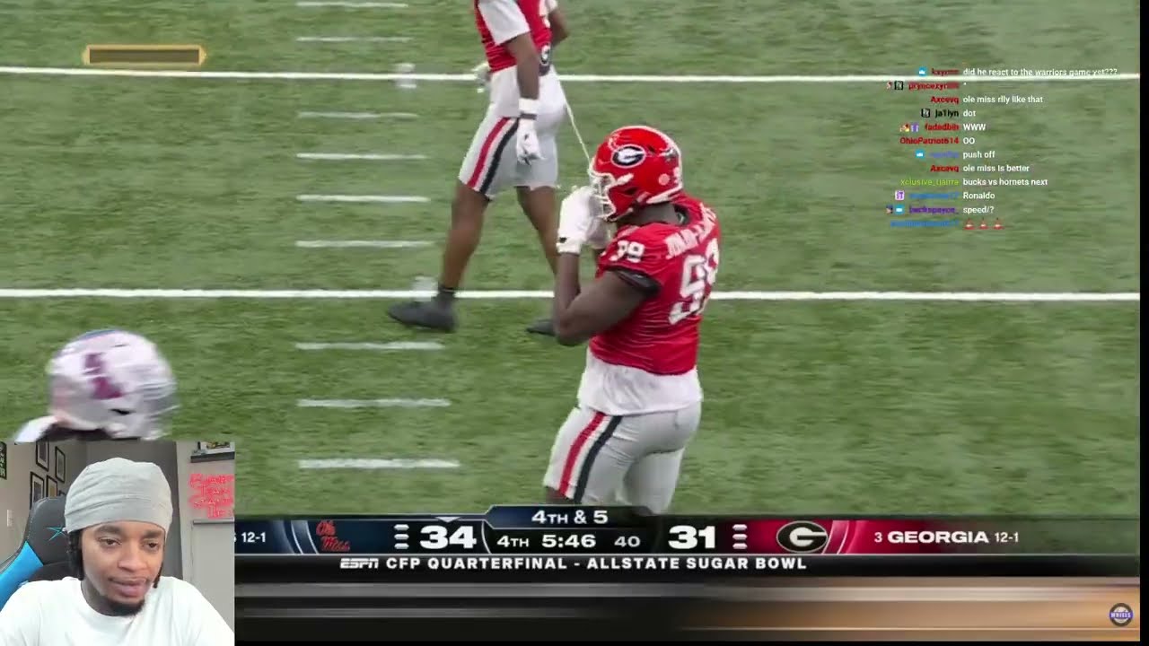 FlightReacts To Sugar Bowl Ole Miss vs. Georgia | Full Game Highlights 2026!