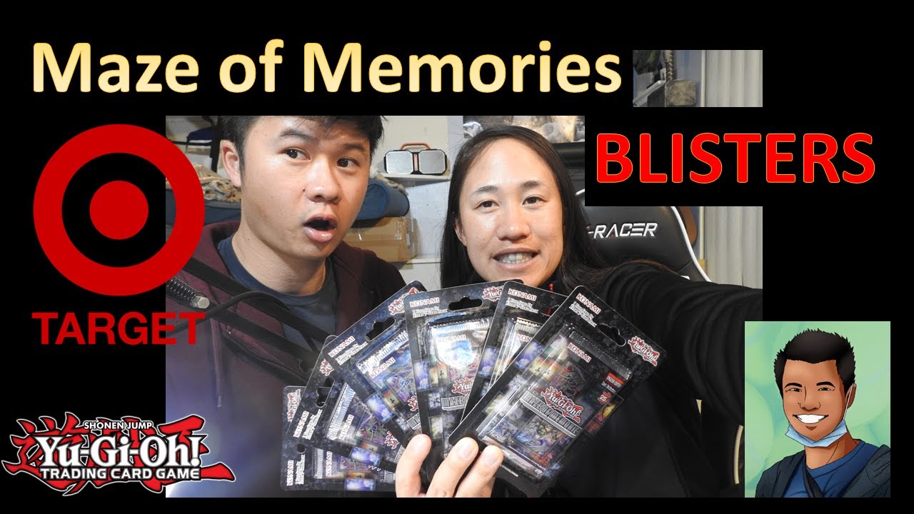Maze of Memories Yu-Gi-Oh! Versus Box Opening - Target Blisters - ft girlfriend247