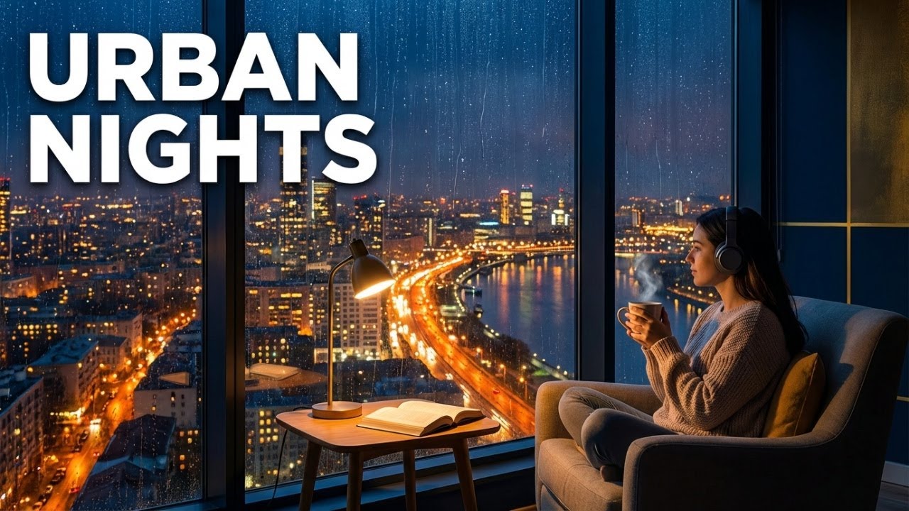 4K Urban Nights Lofi | Perfect Study & Sleep Music