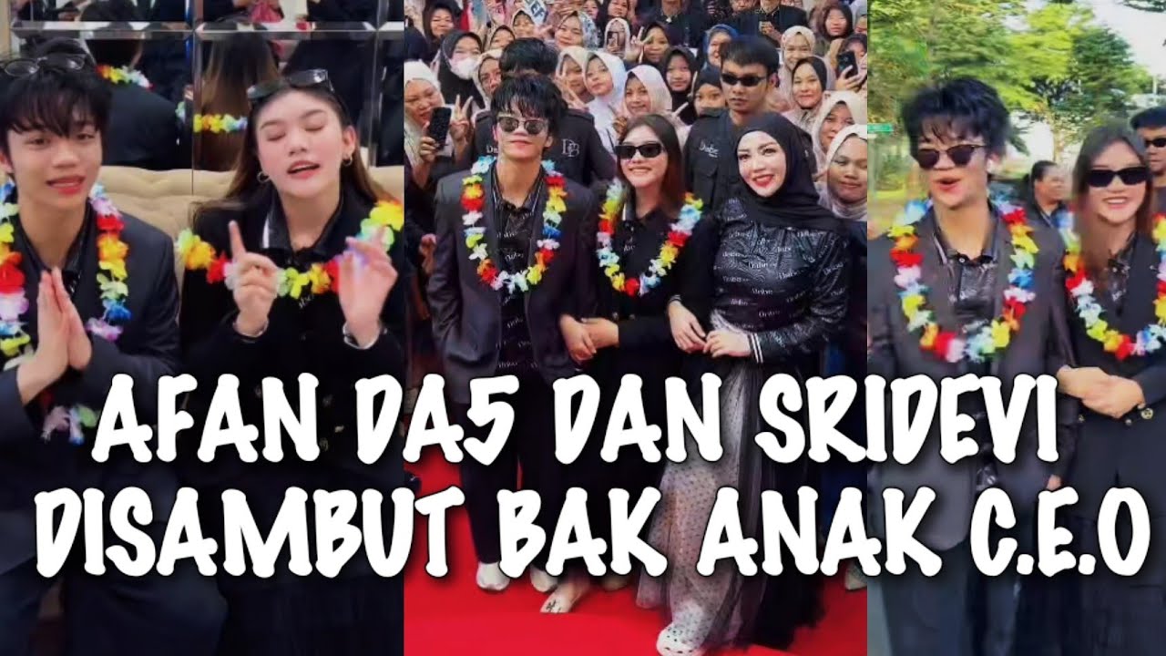 VIRAL√√ SAMBUT AFAN DA5 DAN SRIDEVI OWNER BELLA SOFIE TAK MAIN-MAIN ANTUSIAS BEGITU MERIAH 