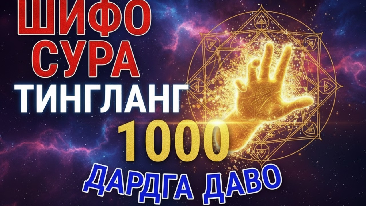 💥 Буни тингланг! ⚔️ Ҳамма дард ва касалликларга қарши кучли ҳимоя сураси