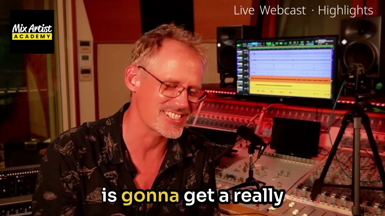 Does it take 10,000h to be good at mixing? - Mix Sessions Live Webcast Highlight 2
