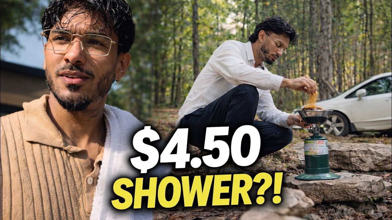 I Paid $4.50 for a Shower… Living in My Car