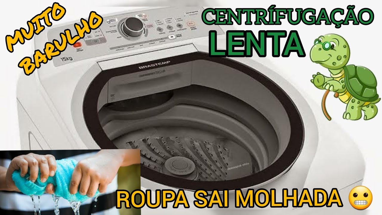 brastemp 15KG não centrifuga direito!!! saiba como resolver