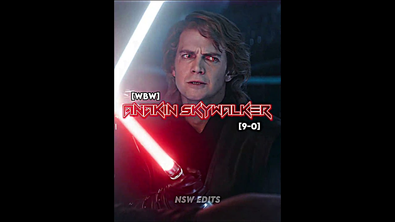 Anakin Skywalker(WBW) VS Darth Vader