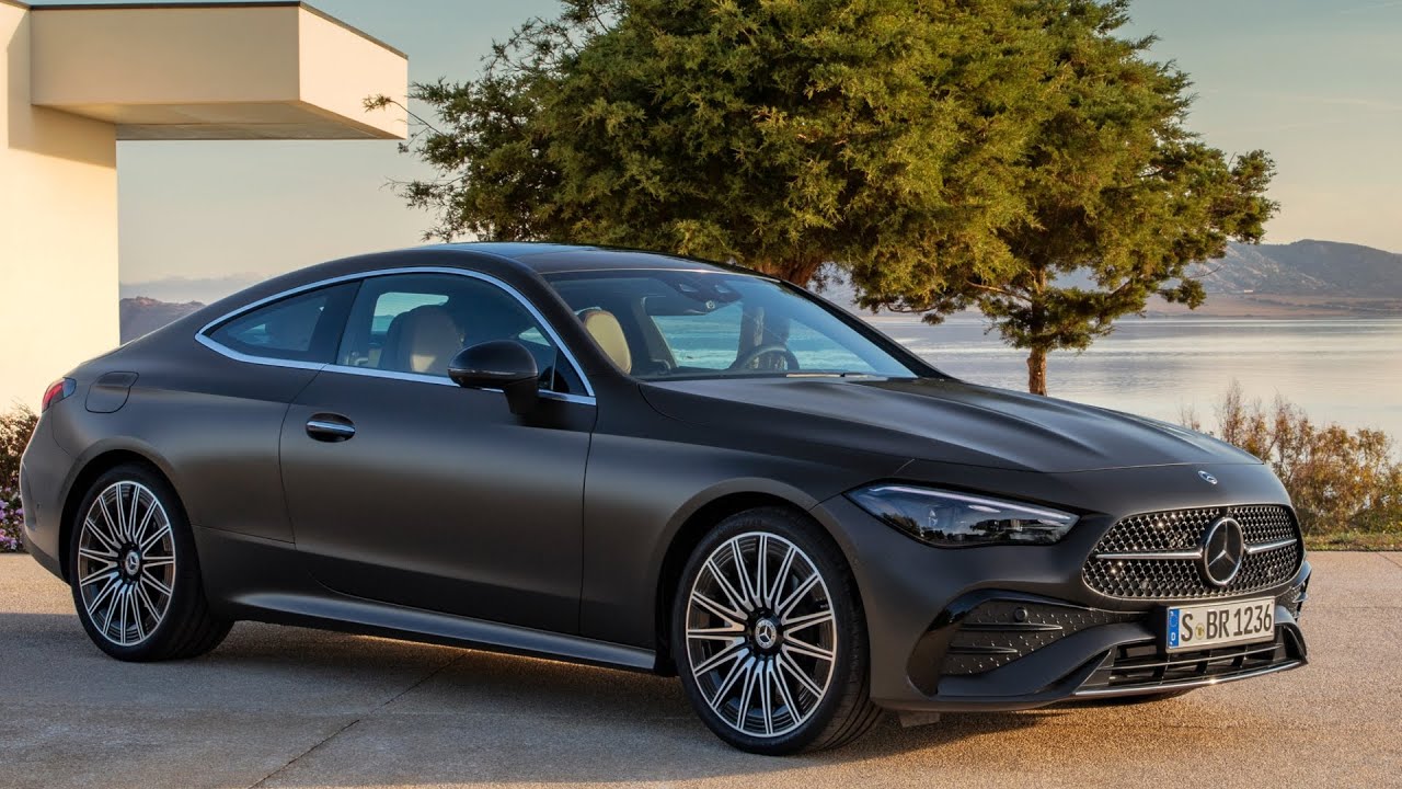 New Mercedes-Benz CLE  2024 - Elegant two-door coupe