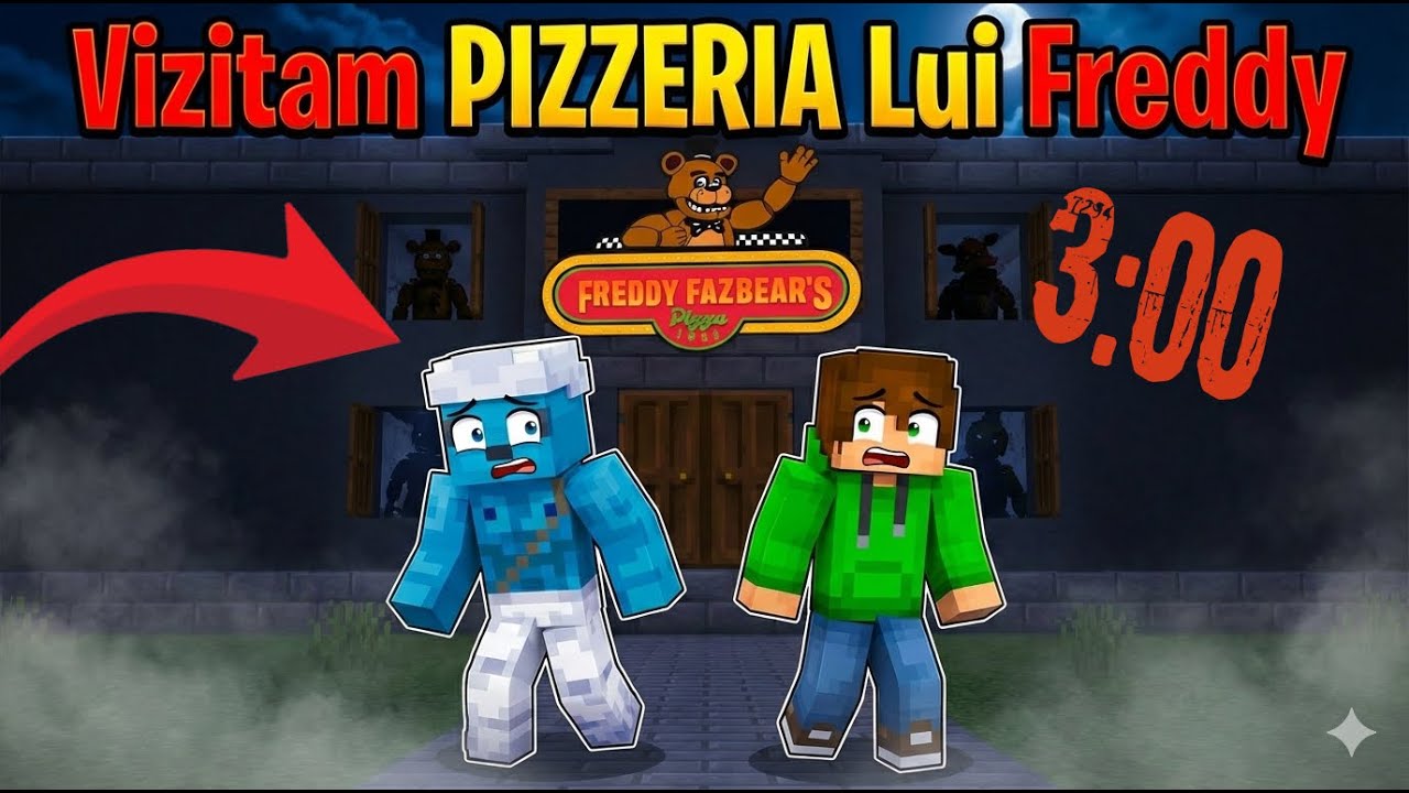 Intru In *PIZZERIA ABANDONATA* Din Fnaf Cu *RobertttGtaV* !