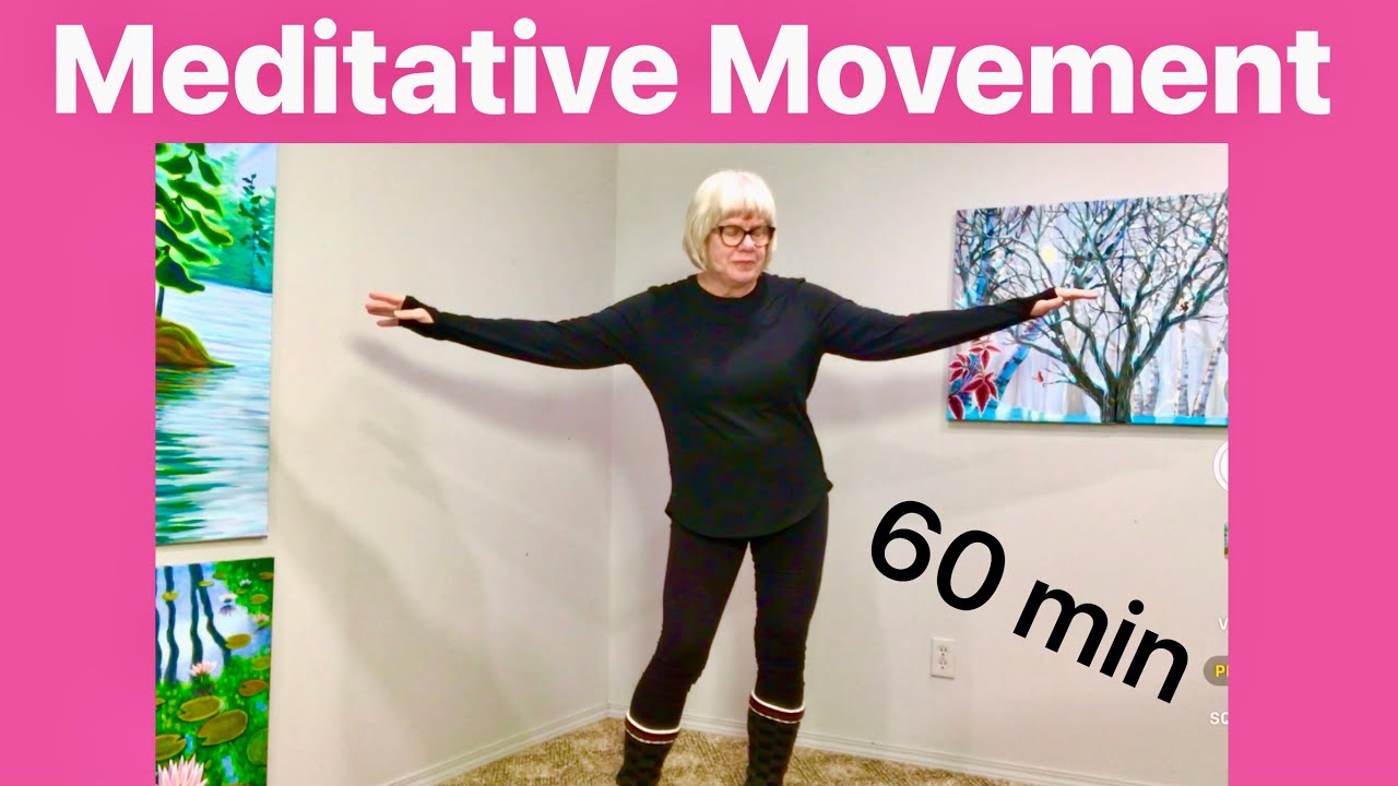 Slow Down and Unwind, Meditative Movement (hypnotic YOGA-DANCE)