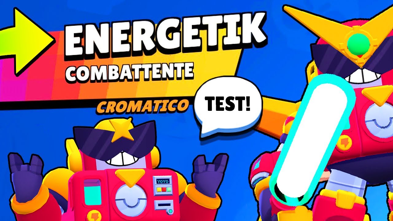 ESCLUSIVA! PROVIAMO ENERGETIK, NUOVO BRAWLER! - Brawl Stars