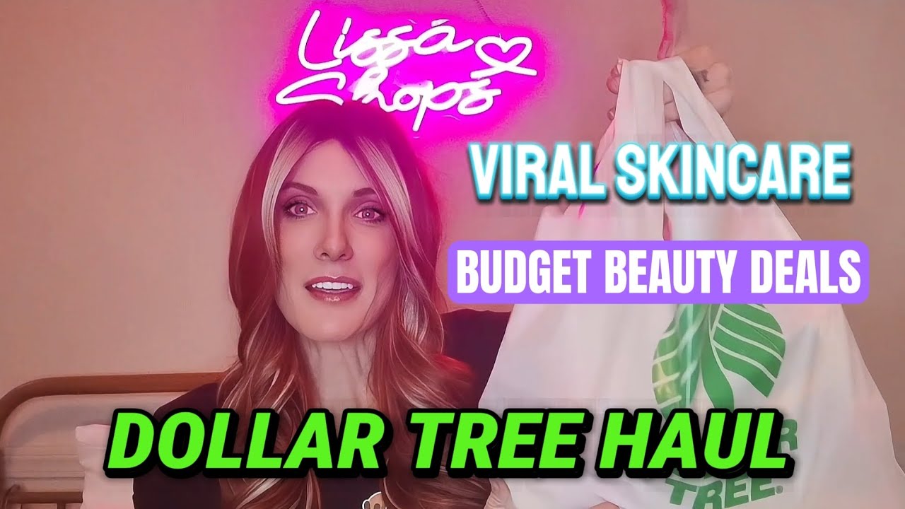 Покупки в Dollar Tree! Вирусные предложения по уходу за кожей и бюджетной косметике! #youtuber #d...