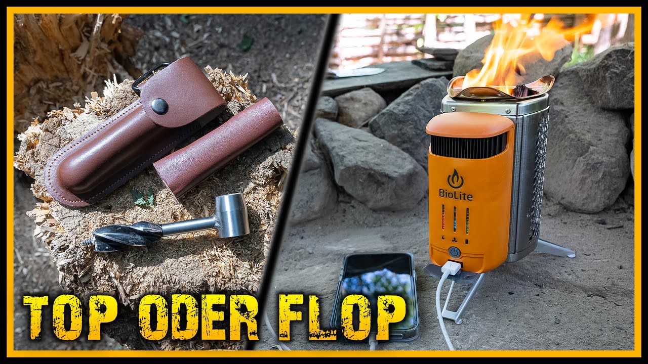 5 plus 1 Outdoor-Gadgets - Was taugen die Teile? - Bushcraft Outdoor Camping