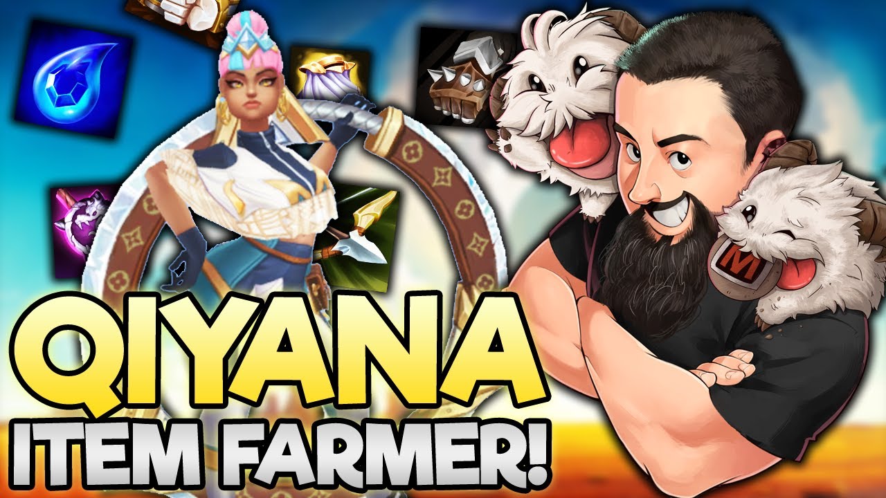 Qiyana - It's Raining Items!! | TFT Remix Rumble | Teamfight Tactics
