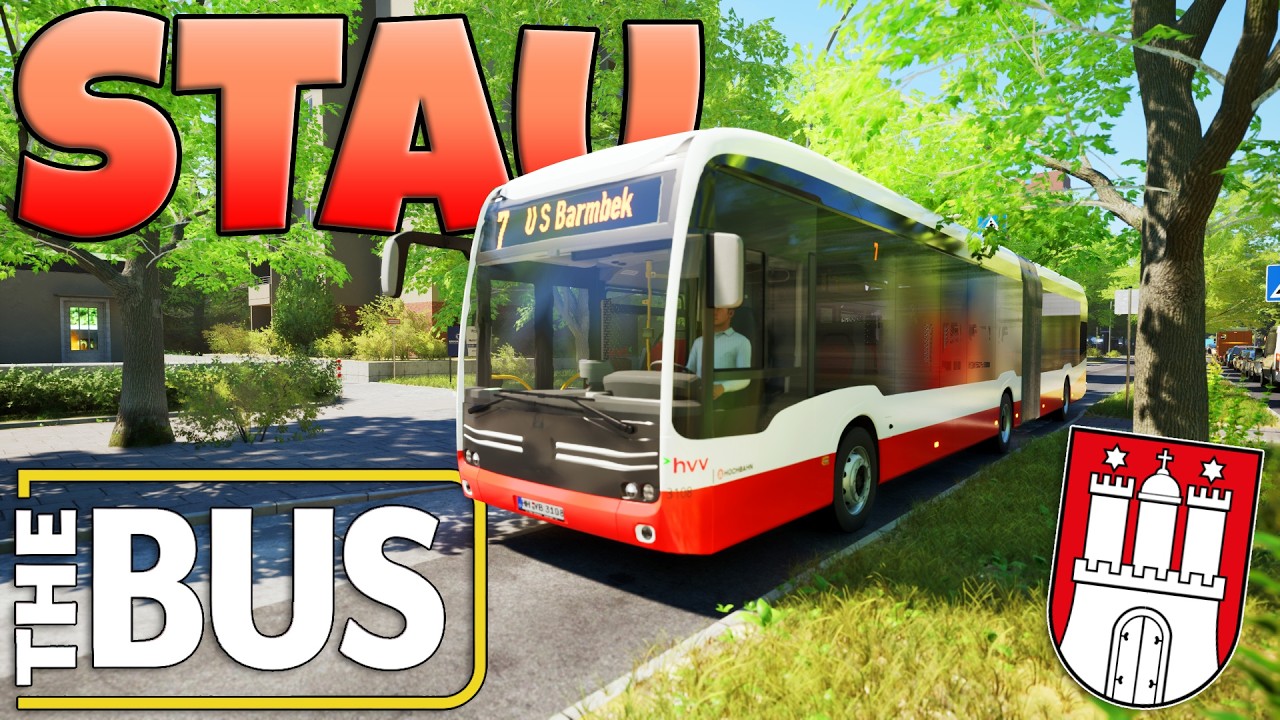 Stau im Kreisverkehr - The Bus (Early Access Phase 3)