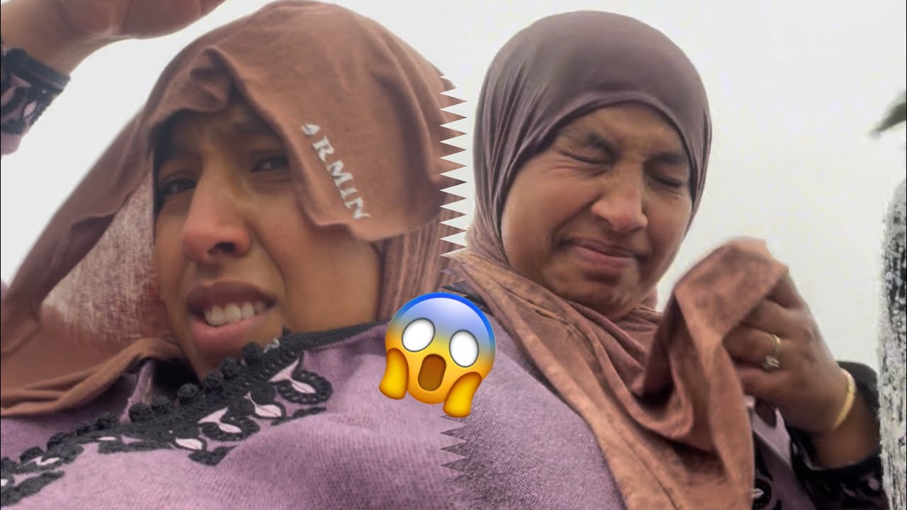 كندير غير الكحلة😭العداب هو هدا 😭حميد كان غادي يسوطني فالشارع 🥺😱