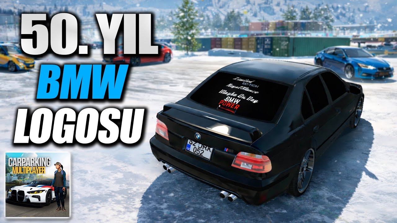 BMW 50.YIL LOGOSU ÇİZDİM! | Car Parking Multiplayer 1