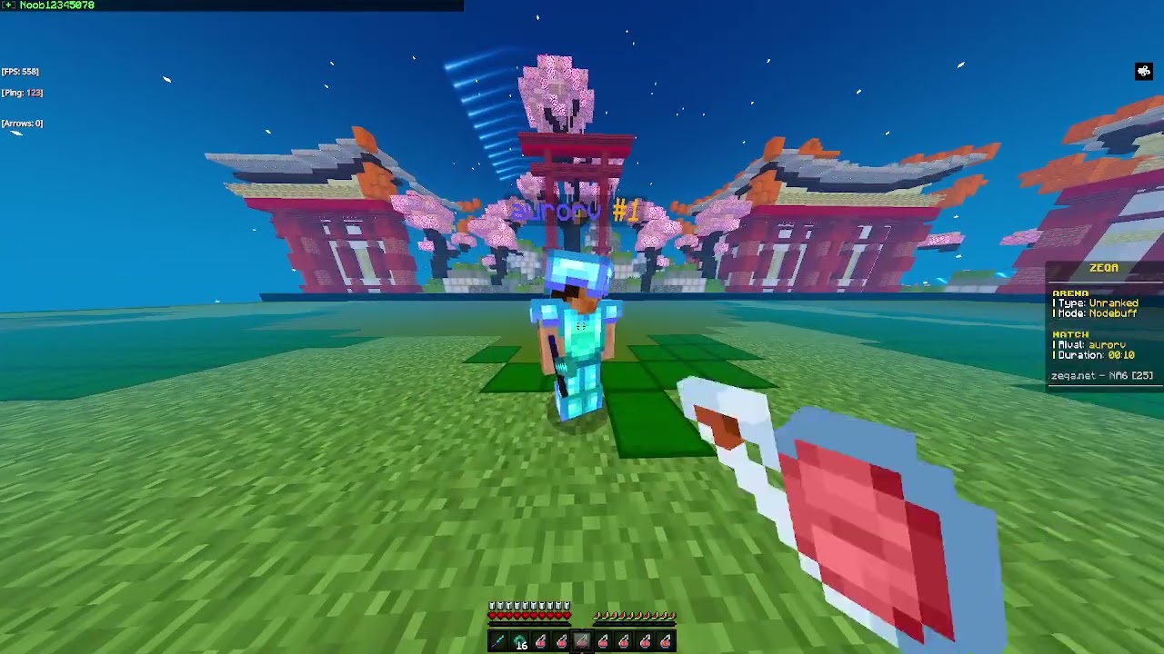 [HT1] GlitchyB3300 vs. aurorvv | Nodebuff Test