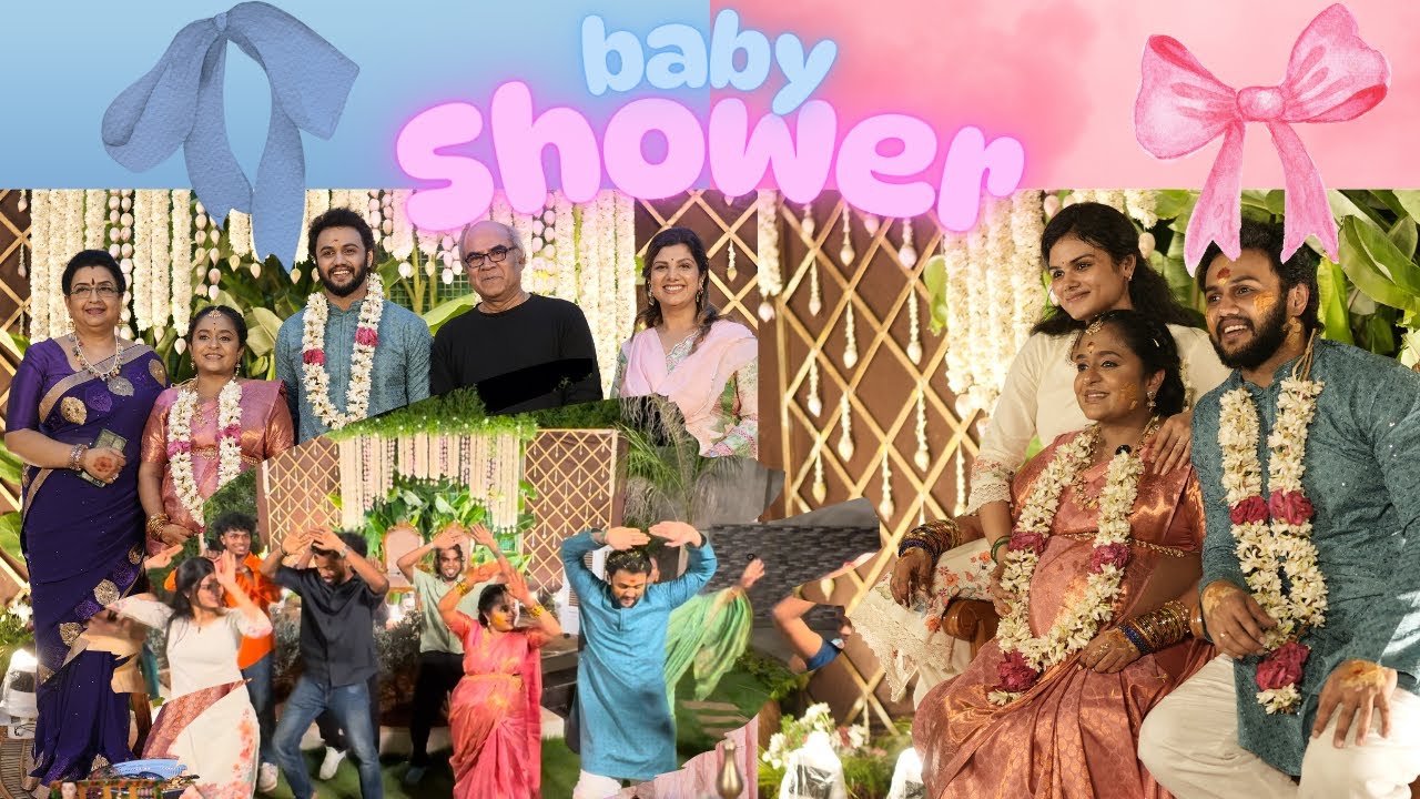 🧿BABY SHOWER🎀👕| A beautiful evening for Appu and Jojojo👶🏻| Valaikaapu❤️😍 #appulovesappu