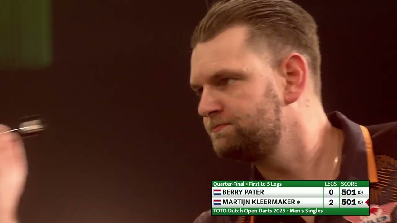 TOTO Dutch Open Darts 2025 – Четвертьфинал среди мужчин, №2