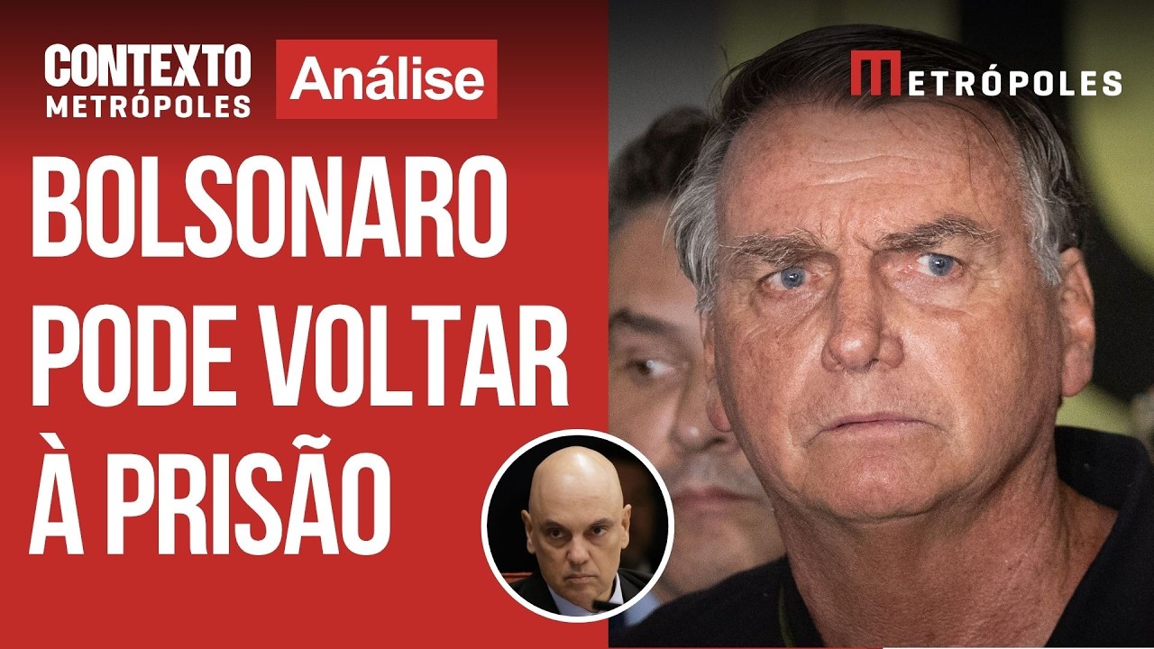 Alexandre de Moraes vai revogar domiciliar e mandar Bolsonaro &agrave; pris&atilde;o?