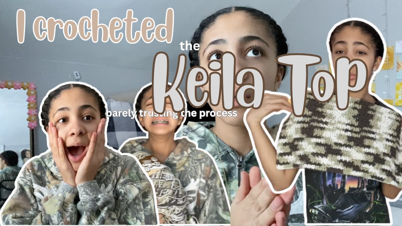 I crocheted the VIRAL Keila Top | Crocheting my VACAY wardrobe pt.1