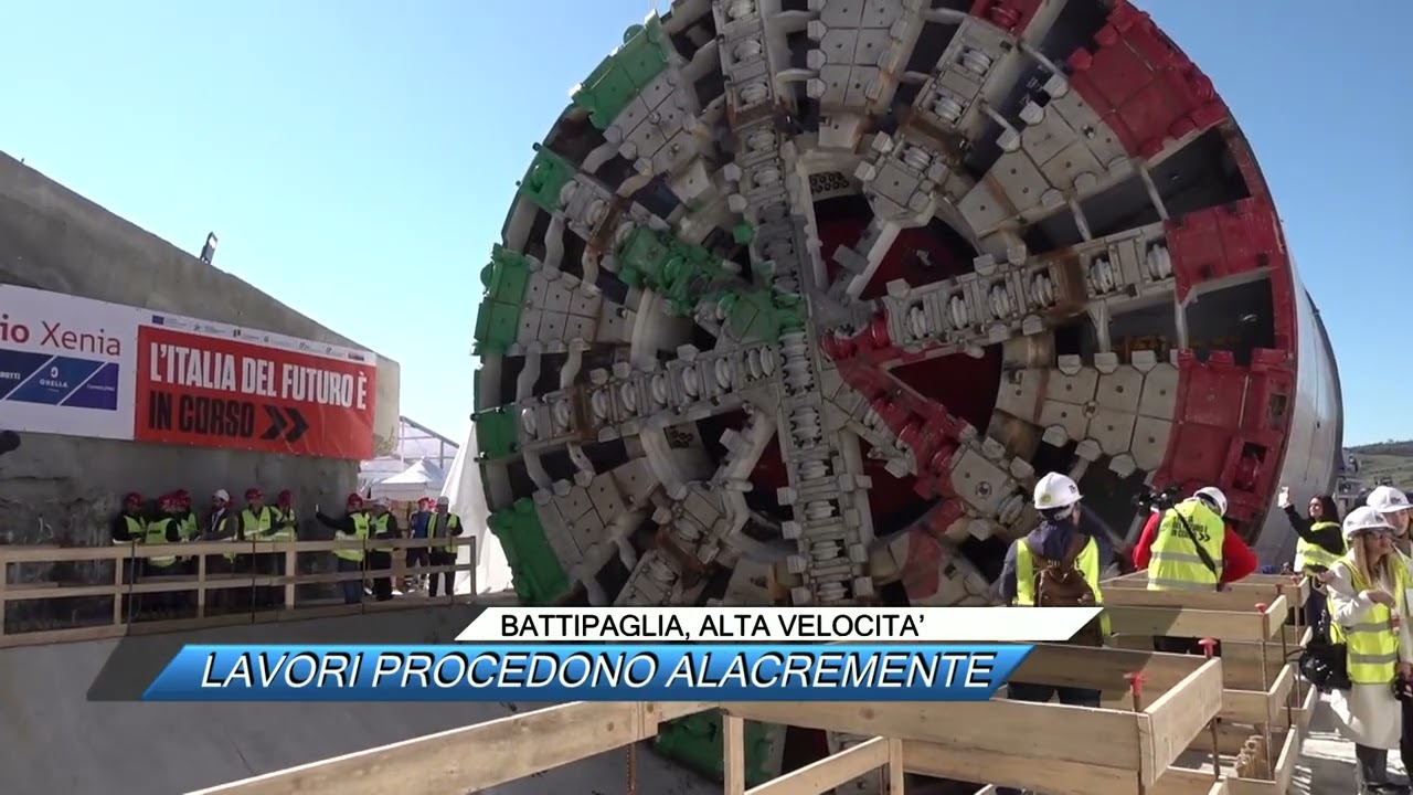 ✅ BATTIPAGLIA, ALTA VELOCITA&rsquo;:  LAVORI PROCEDONO ALACREMENTE |SUD TV 114|