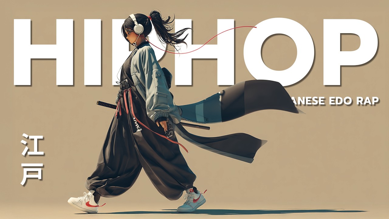 淡い灯りと深い低音、夜風に溶けるリズム 🎧 Edo HipHop Playlist