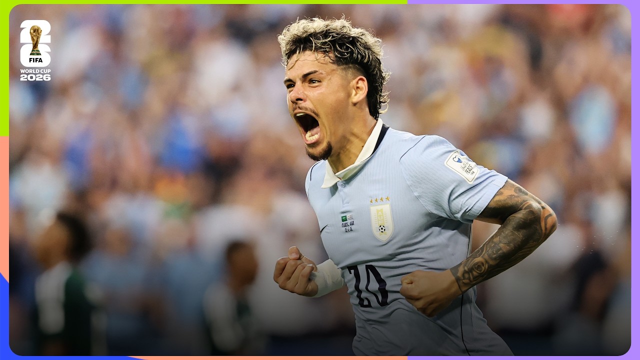 Maximiliano Ara&uacute;jo Goal | Saudi Arabia 1-1 Uruguay | FIFA World Cup 2026&trade;