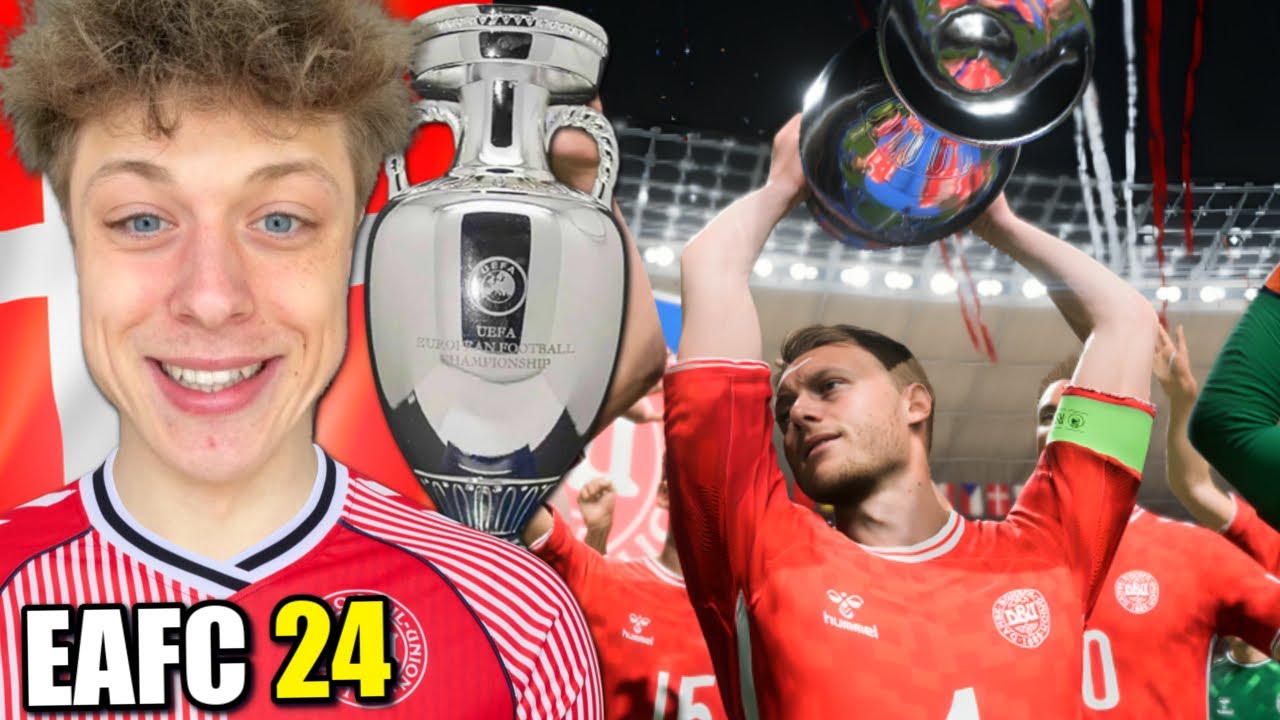 Kan Jeg Vinde EM 2024 Med Danmark?... | Dansk EAFC 24