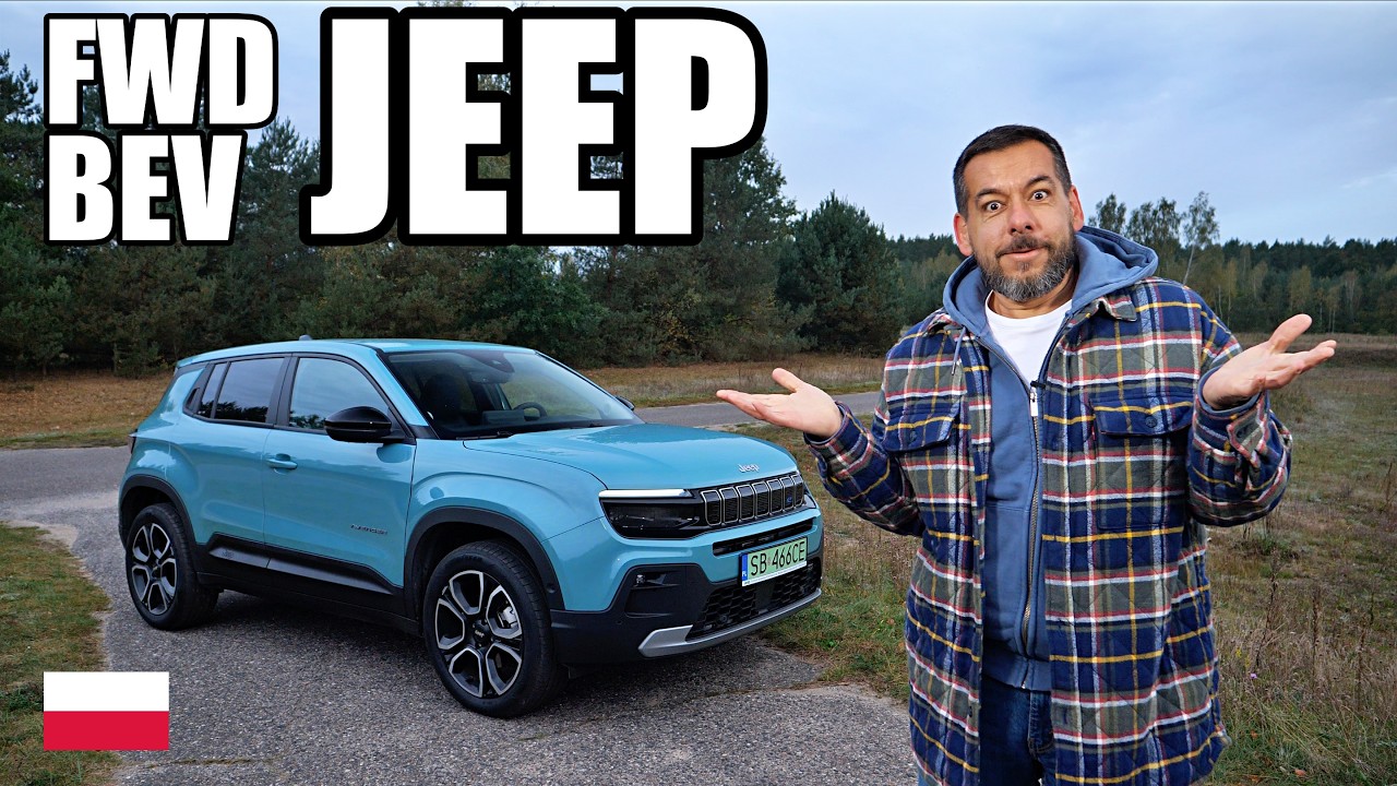 Jeep Avenger - polski samoch&oacute;d elektryczny (PL) - test i jazda pr&oacute;bna