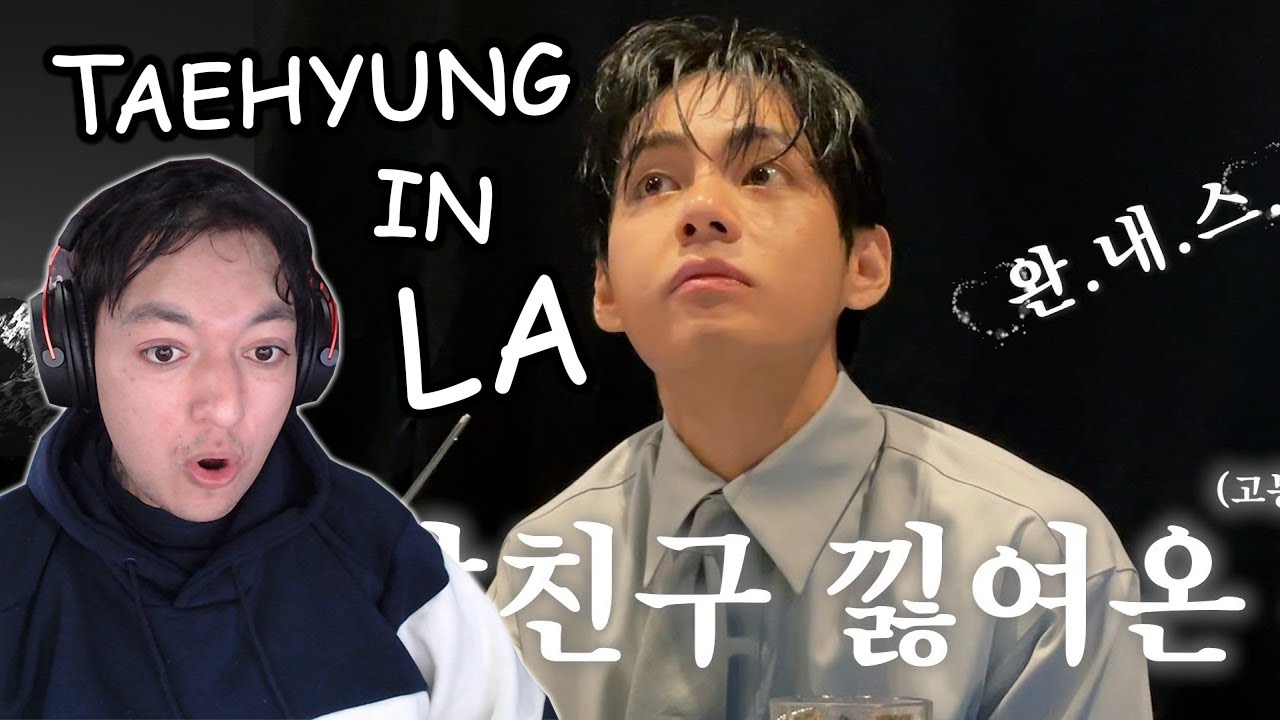 V’s VLOG in Los Angeles | REACTION