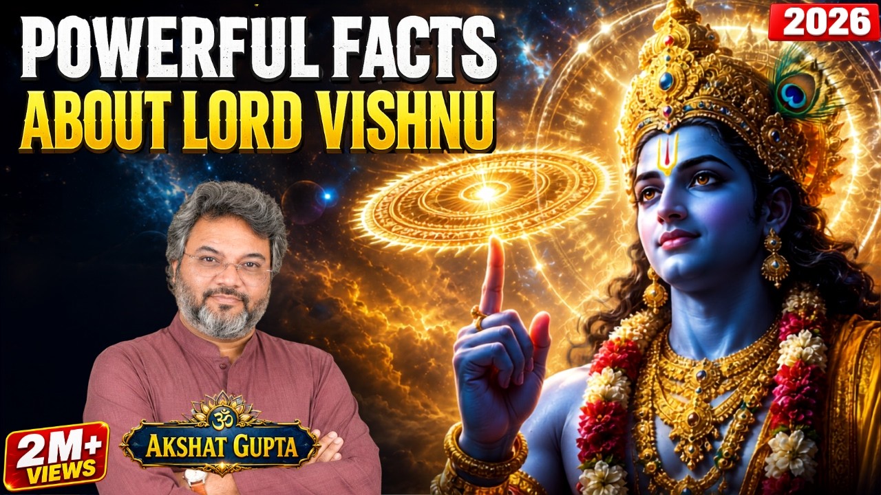 क्यों विष्णु जी को सभी देवताओं का देवता कहा जाता है? | Facts About Lord Vishnu | By Akshat Gupta