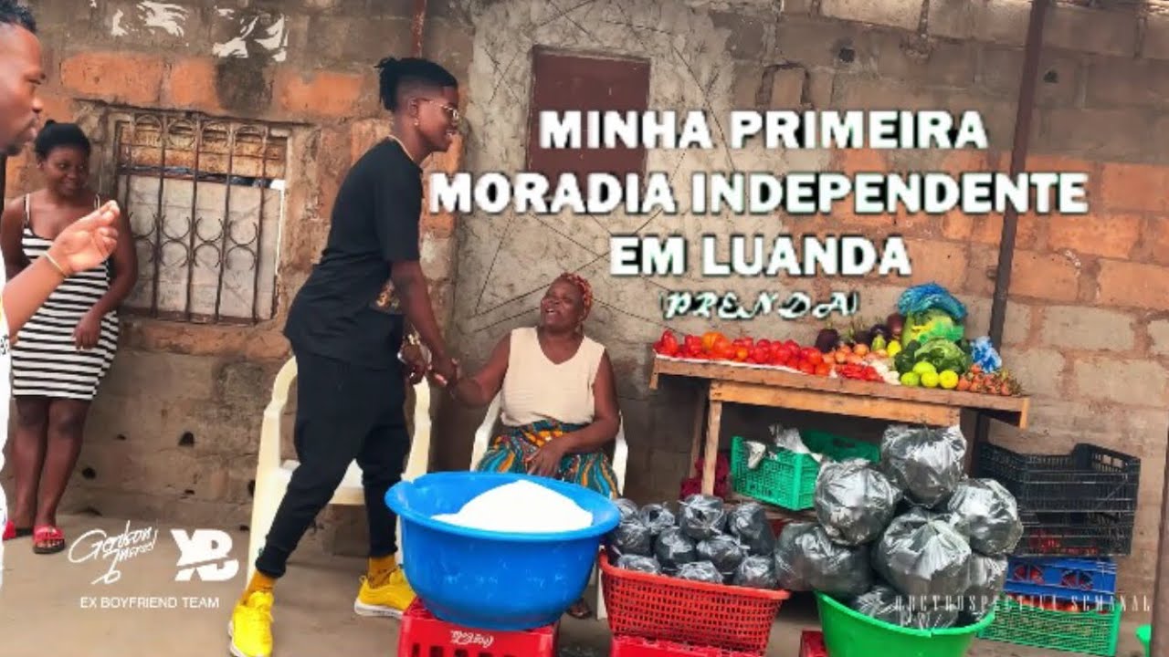Gerilson Insrael - Minha primeira moradia independente em Luanda, Studio e Palco (Vlog)
