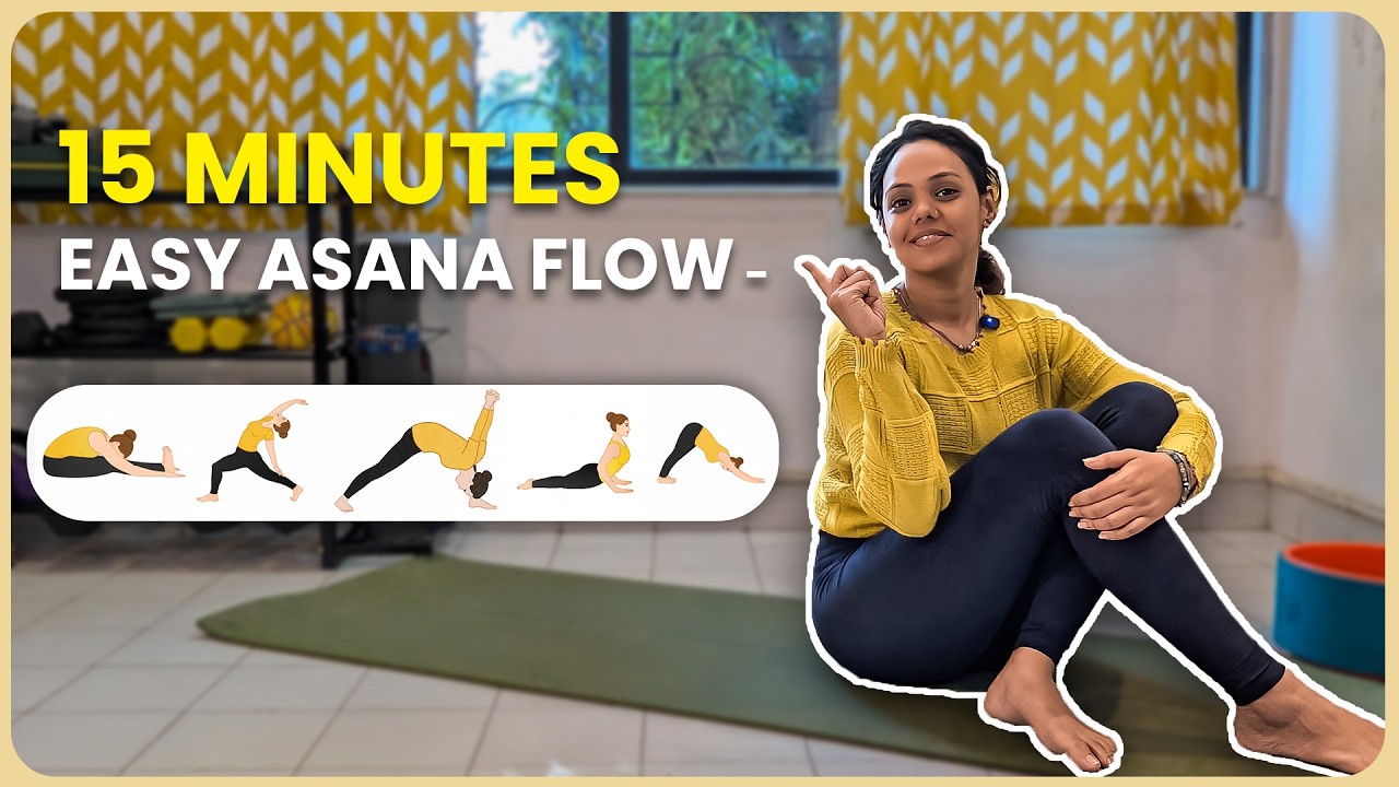 15 Minute Morning Asana Flow | Wake Up Your Body & Boost Your Energy