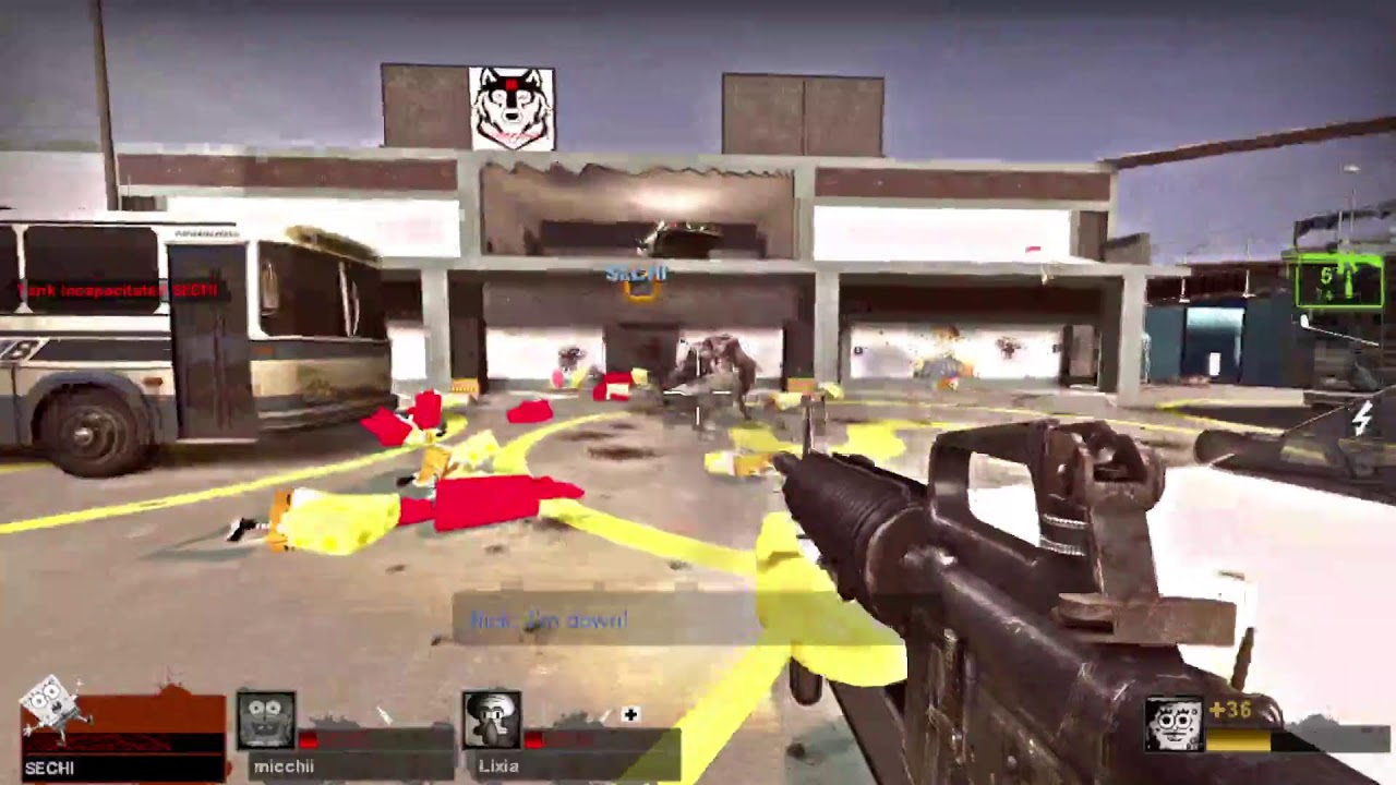 PEMUSNAHAN SPONGEBOB ZOMBIE SAWIT Part 1 Indonesia